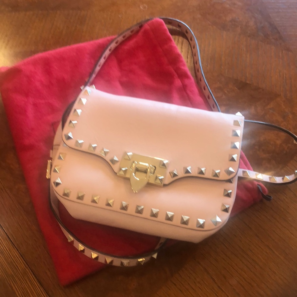 Valentino shoulder bag with studs